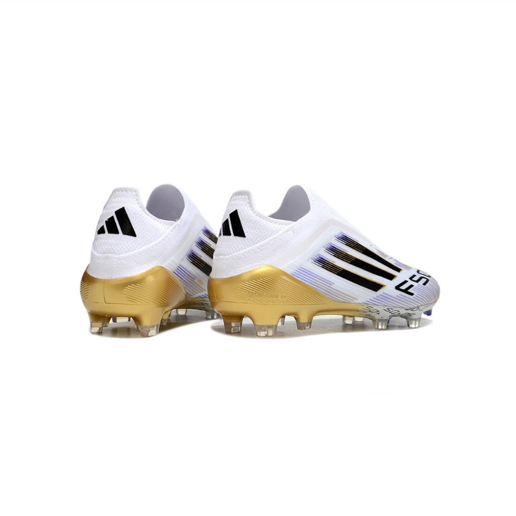 Adidas F50 Elite Laceless White