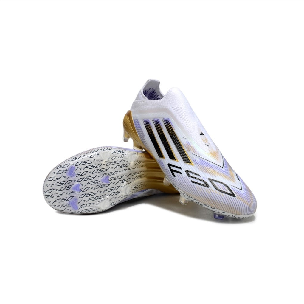 Adidas F50 Elite Laceless White