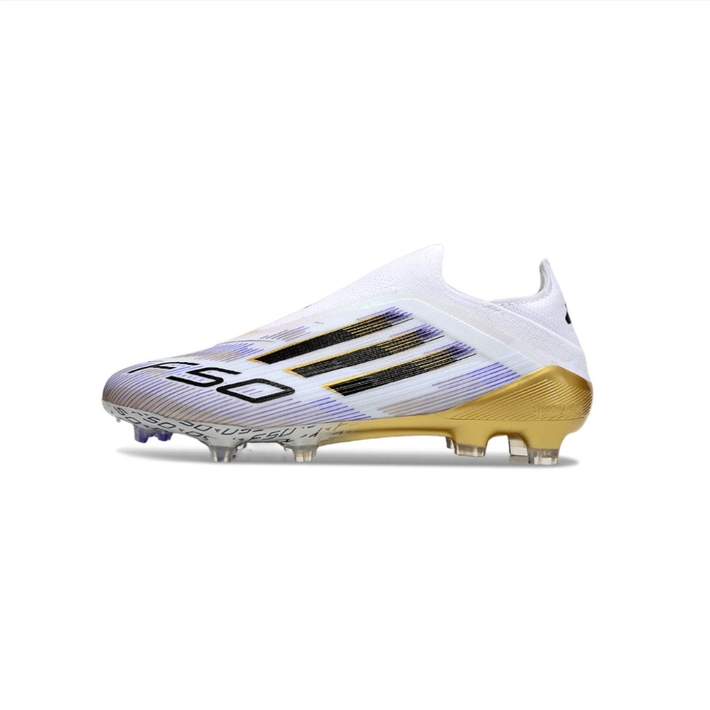 Adidas F50 Elite Laceless White