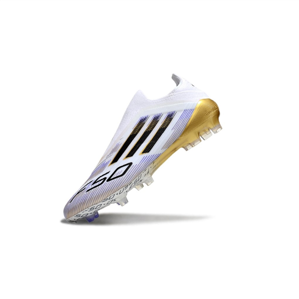 Adidas F50 Elite Laceless White