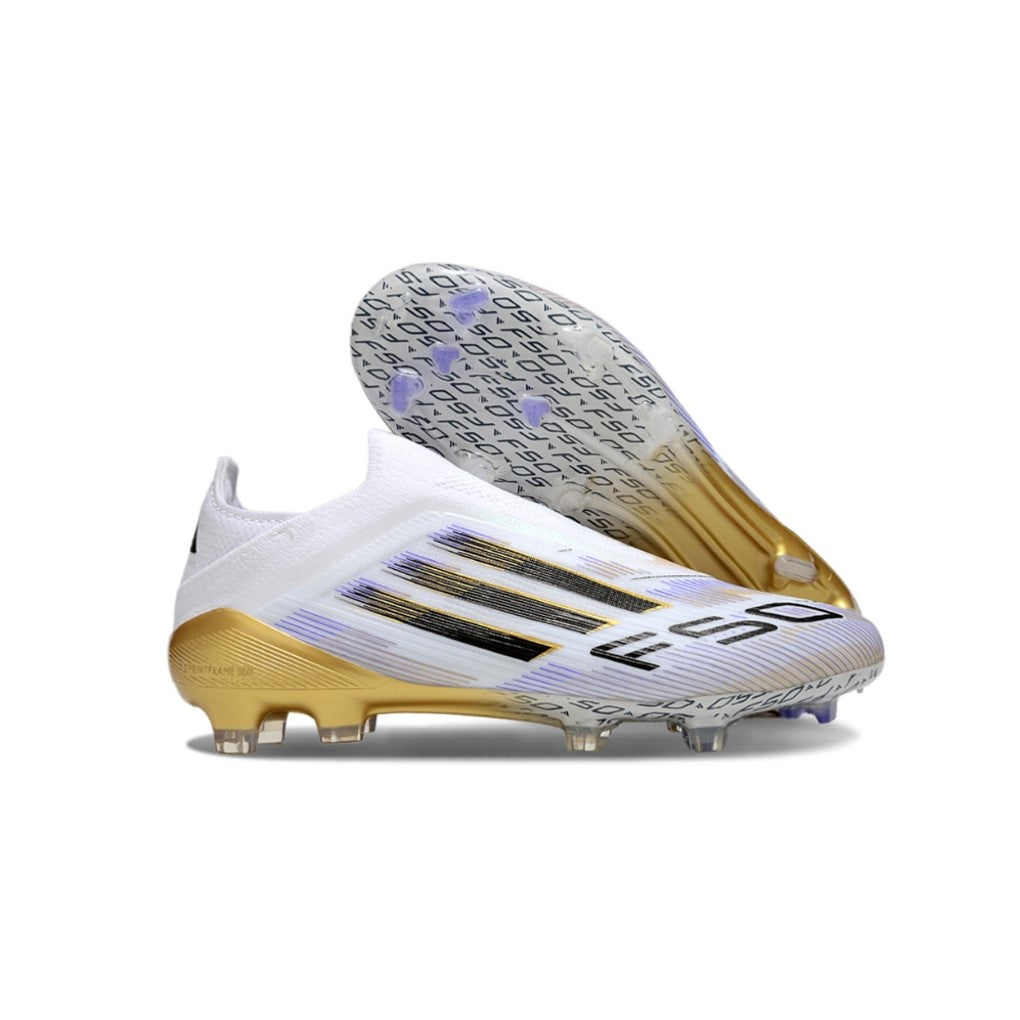 Adidas F50 Elite Laceless White