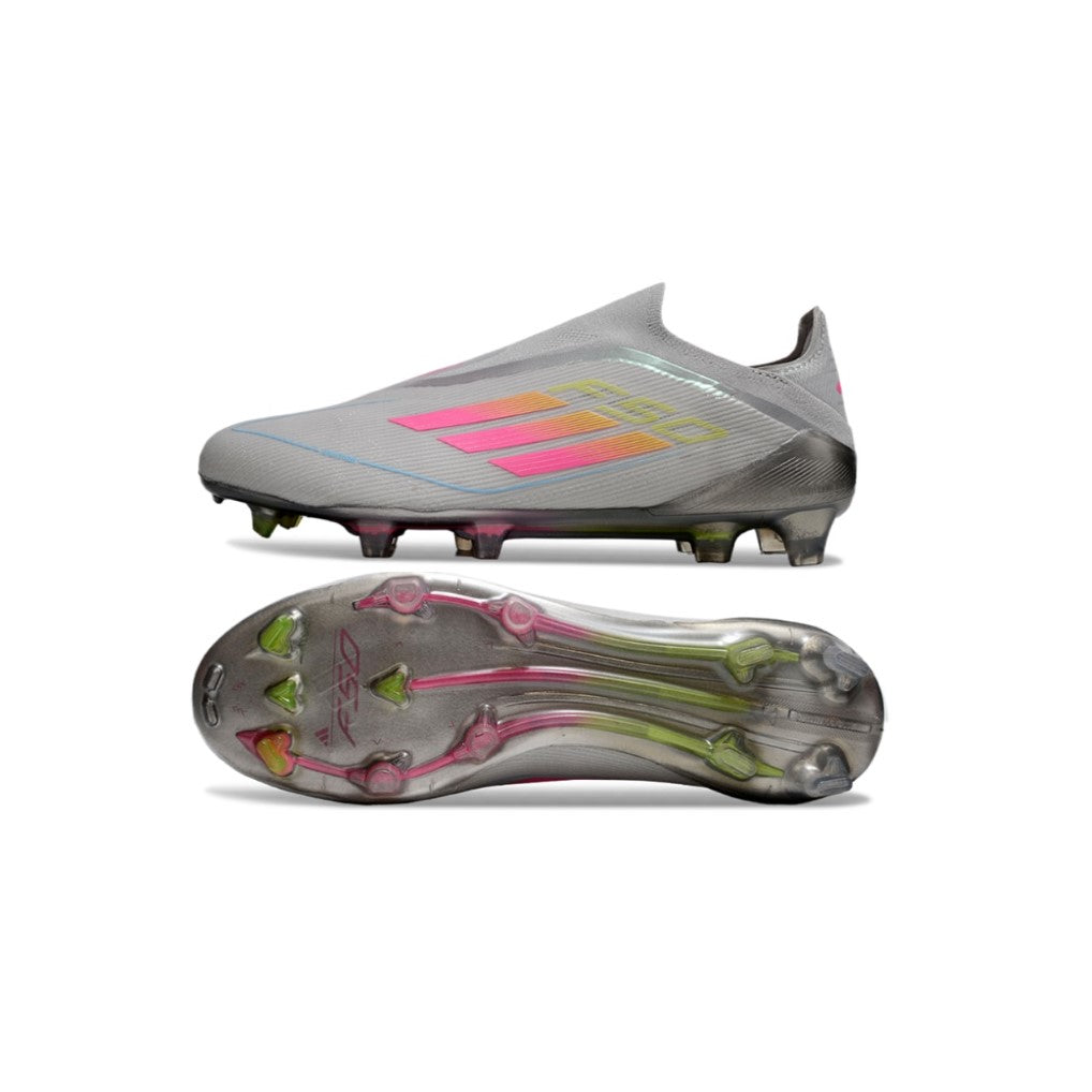 Adidas F50 Elite Laceless Light Gray
