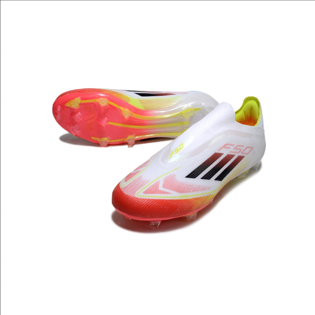 Adidas F50 Elite Laceless White/Light Rose