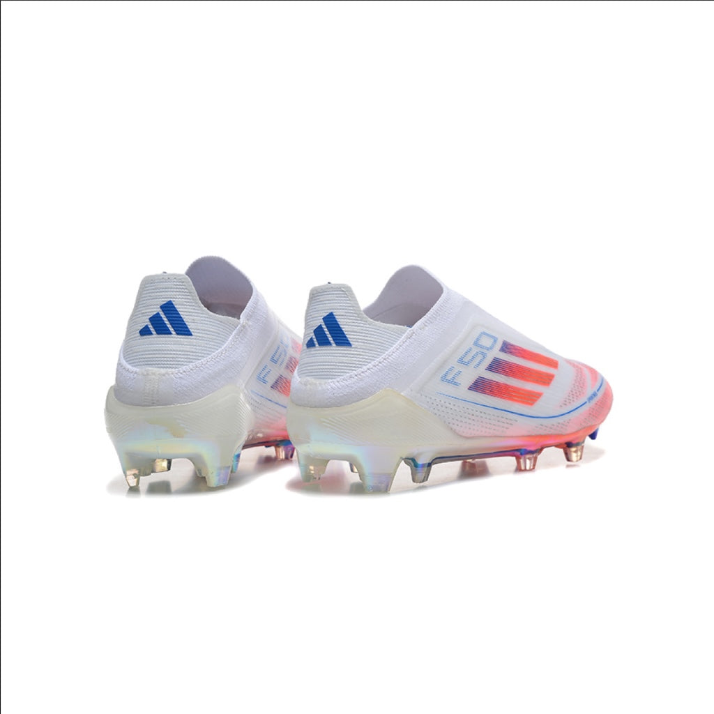 Adidas F50 Elite Laceless Arctic White/Light Rose