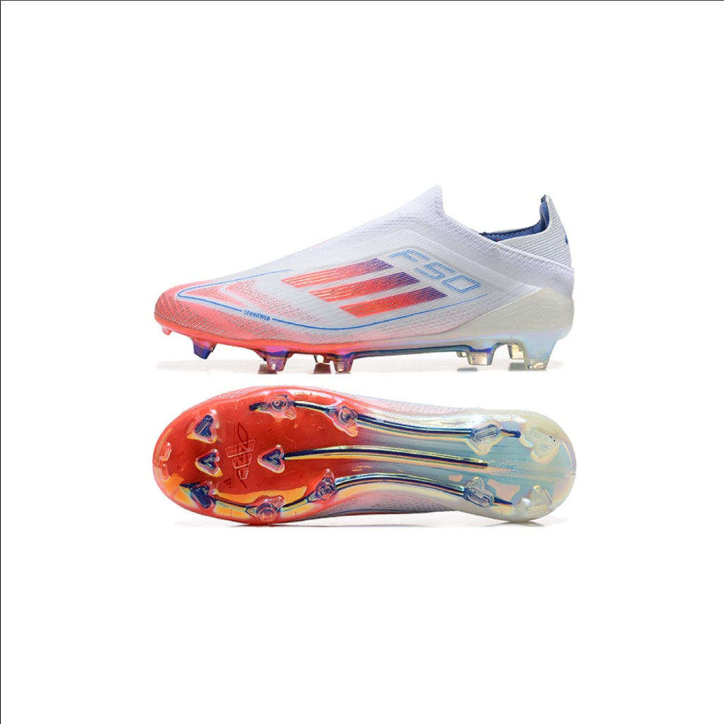 Adidas F50 Elite Laceless Arctic White/Light Rose