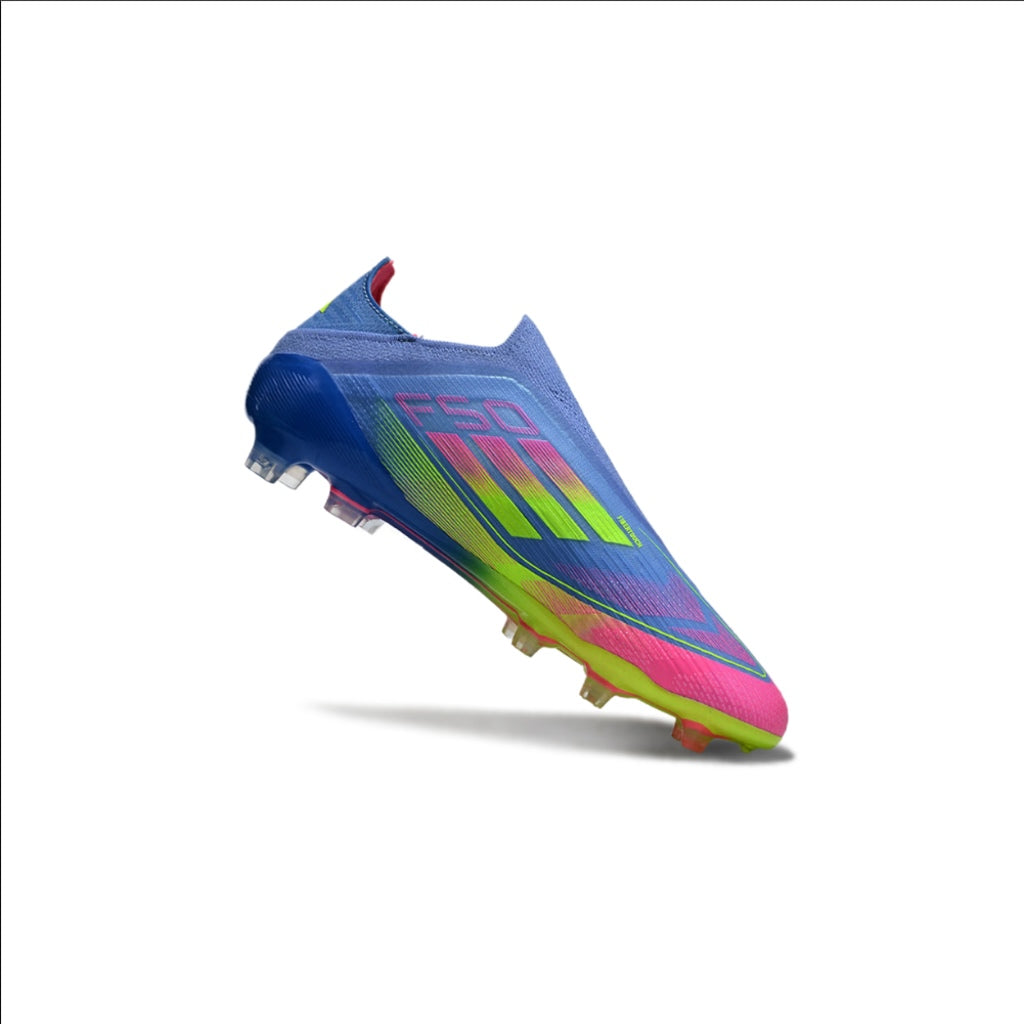 Adidas F50 Elite Laceless Blue/Pink/Green