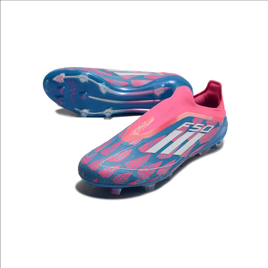 Adidas F50 Elite Laceless Blue/Pink