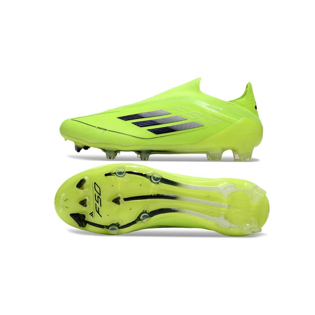 Adidas F50 Elite Laceless Lime Green