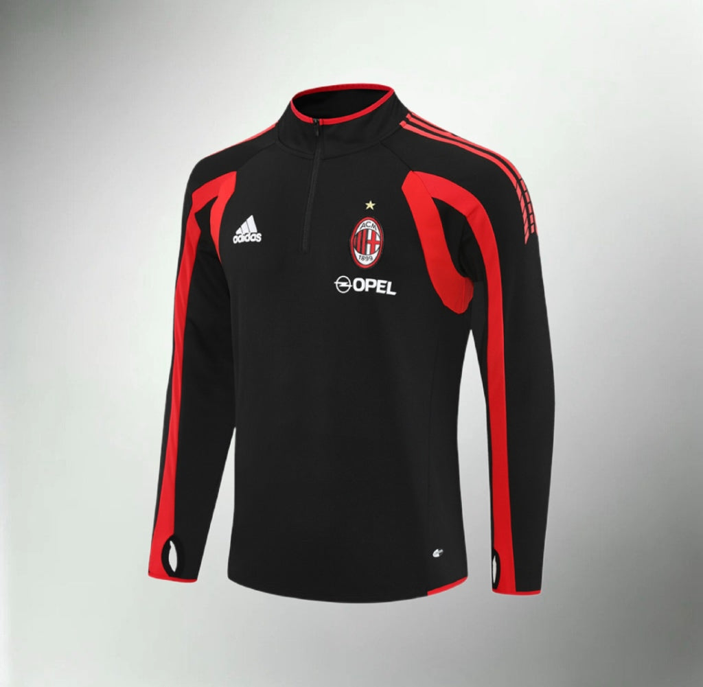 AC Milan 2005-2006 Black Retro Training Top