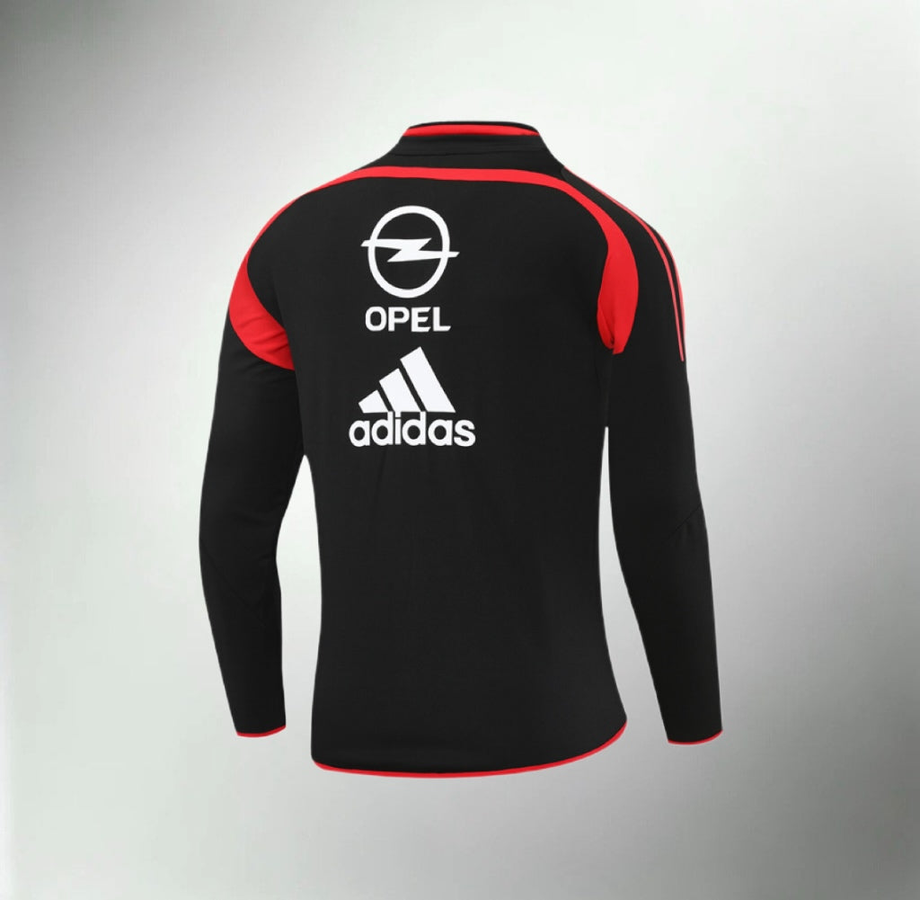 AC Milan 2004-2005 Black Retro Training Top