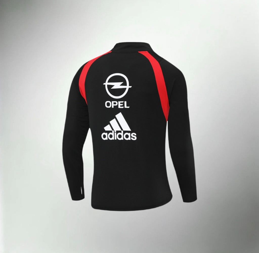 AC Milan 2003-2004 Black Retro Training Top