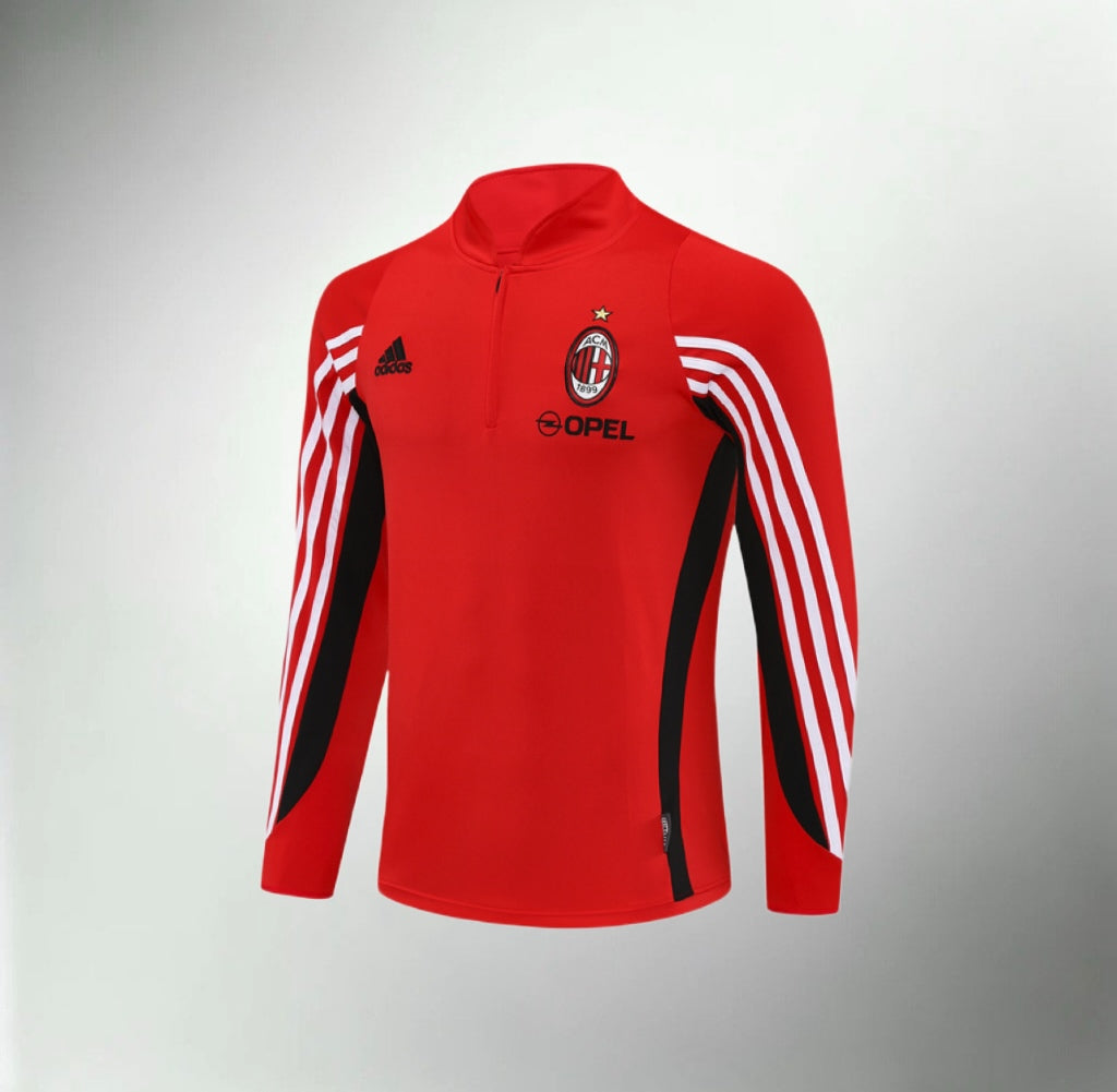 AC Milan 2003-2004 Red Retro Training Top
