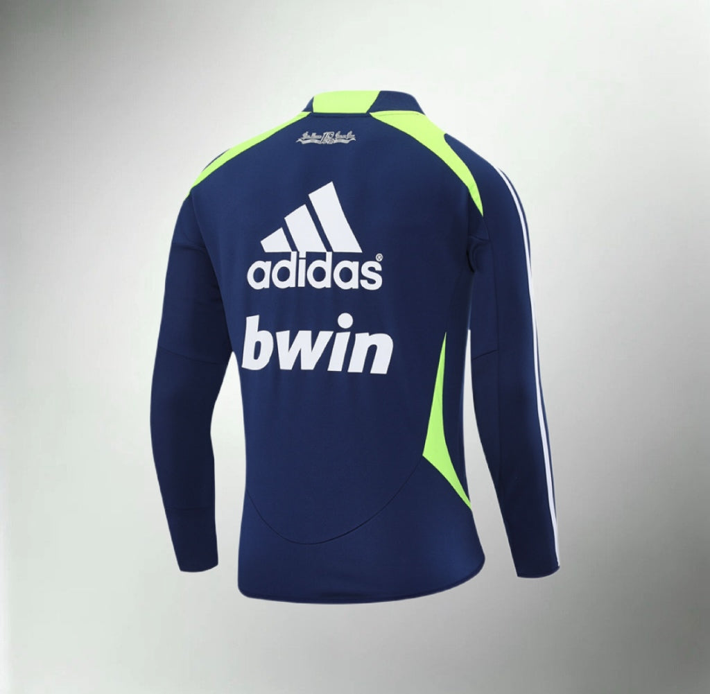 Real Madrid 2012-2013 Blue Retro Training Top