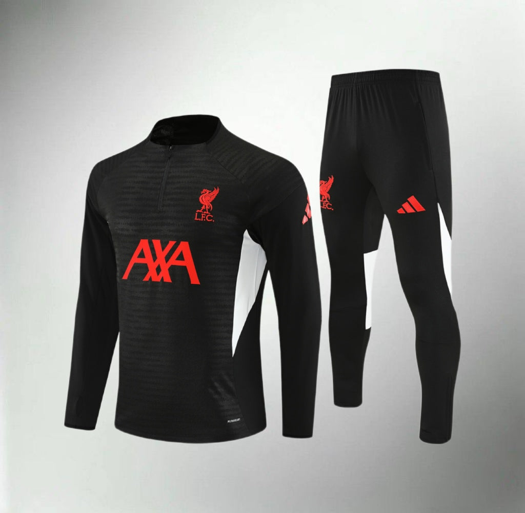 Liverpool 25/26 Black/White Tracksuit