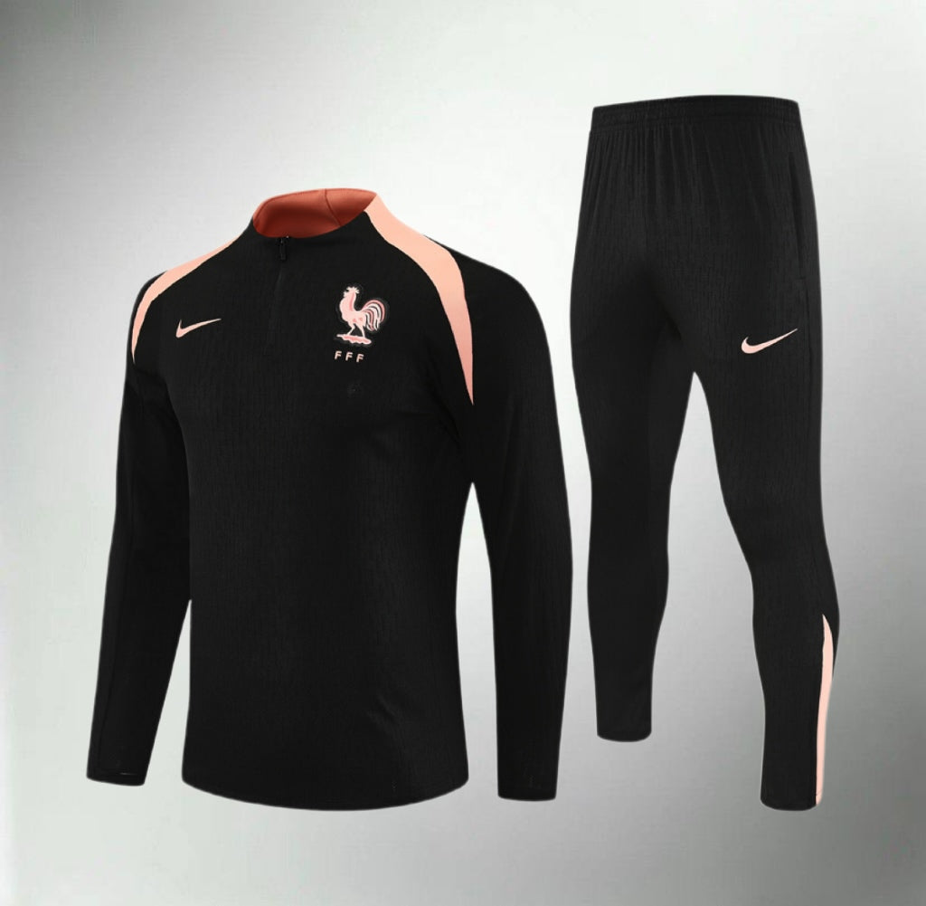 France 25/26 Black/Pink Tracksuit