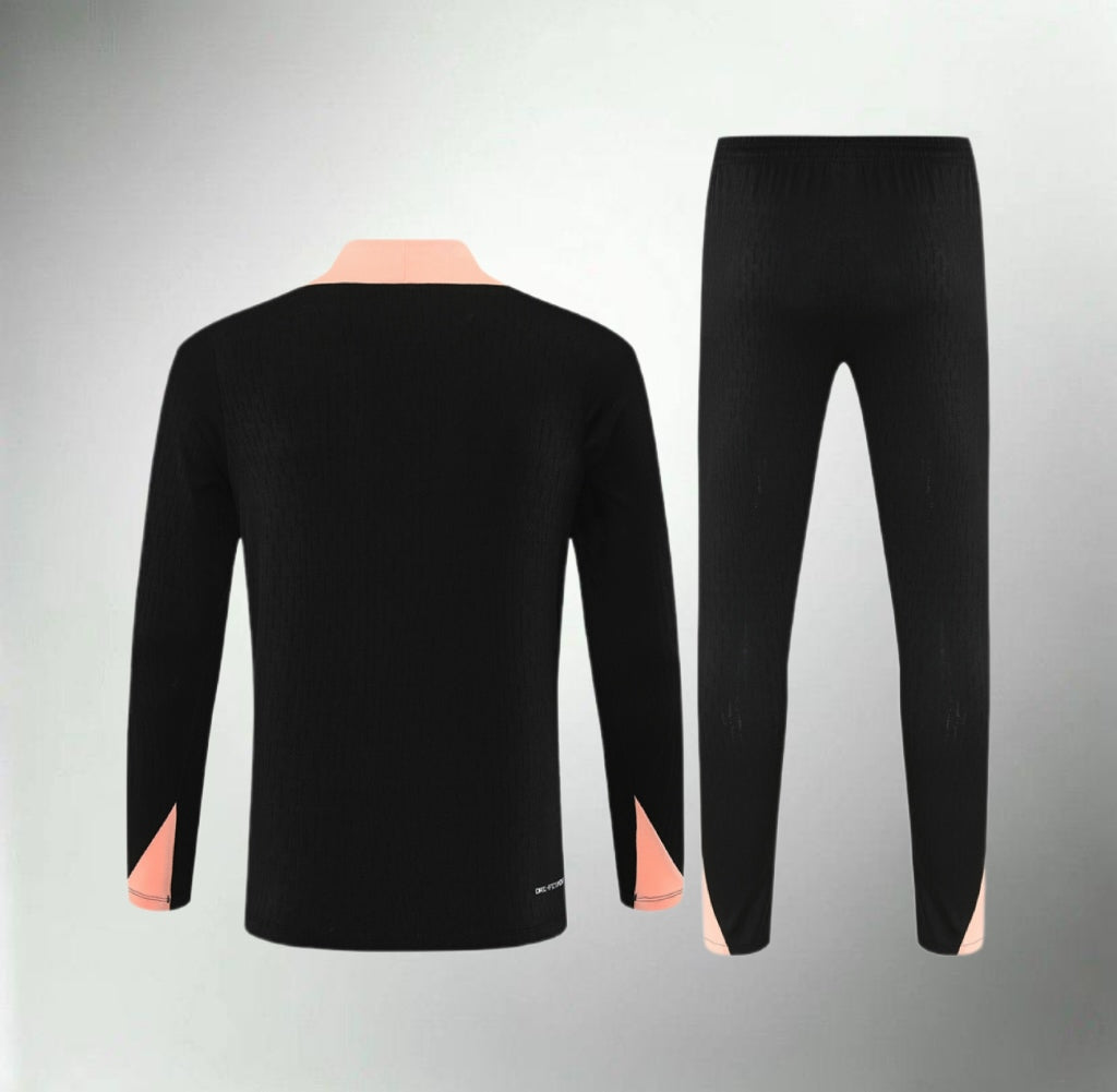 France 25/26 Black/Pink Tracksuit