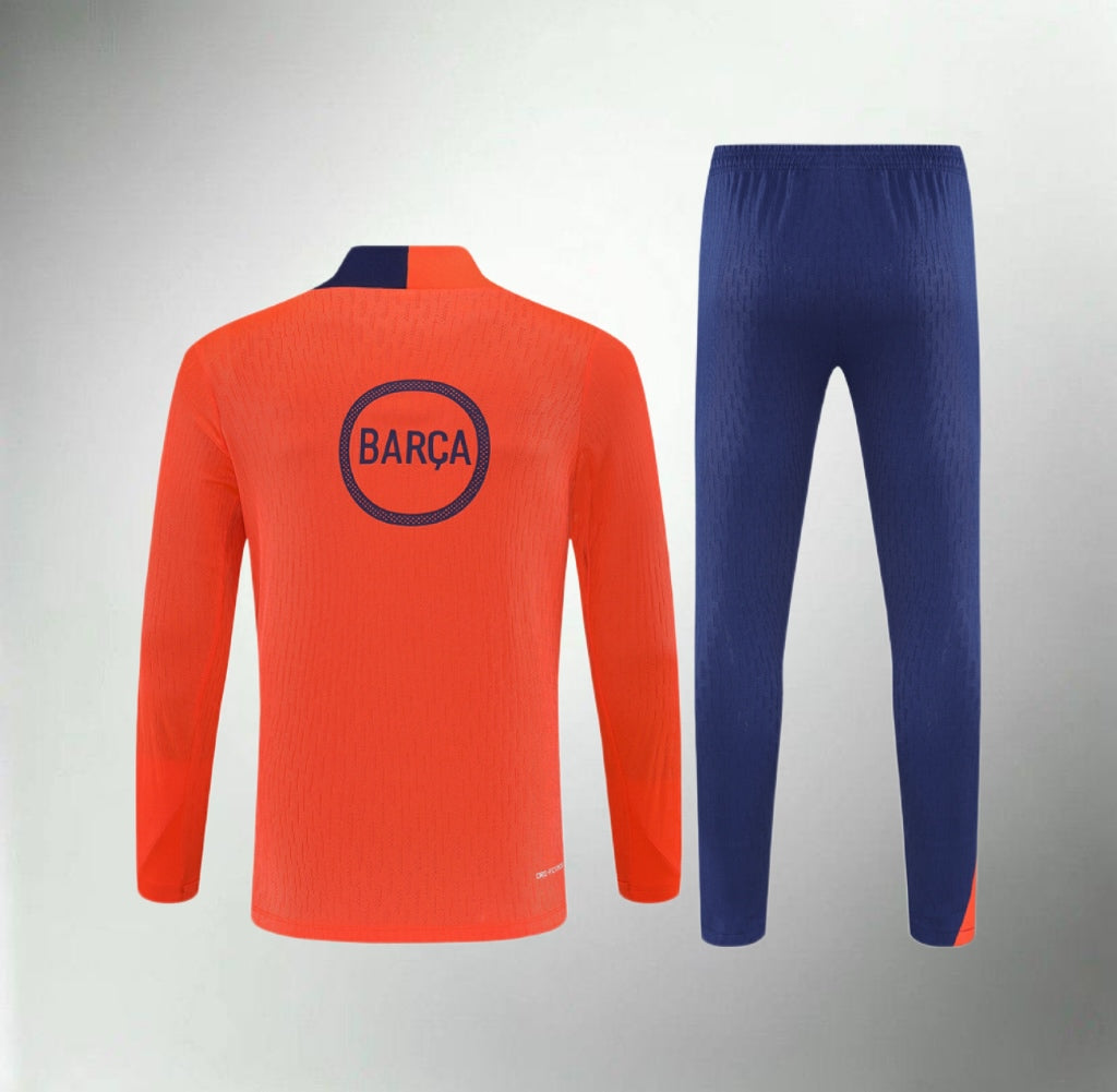 FC Barcelona 25/26 Orange/Blue Tracksuit