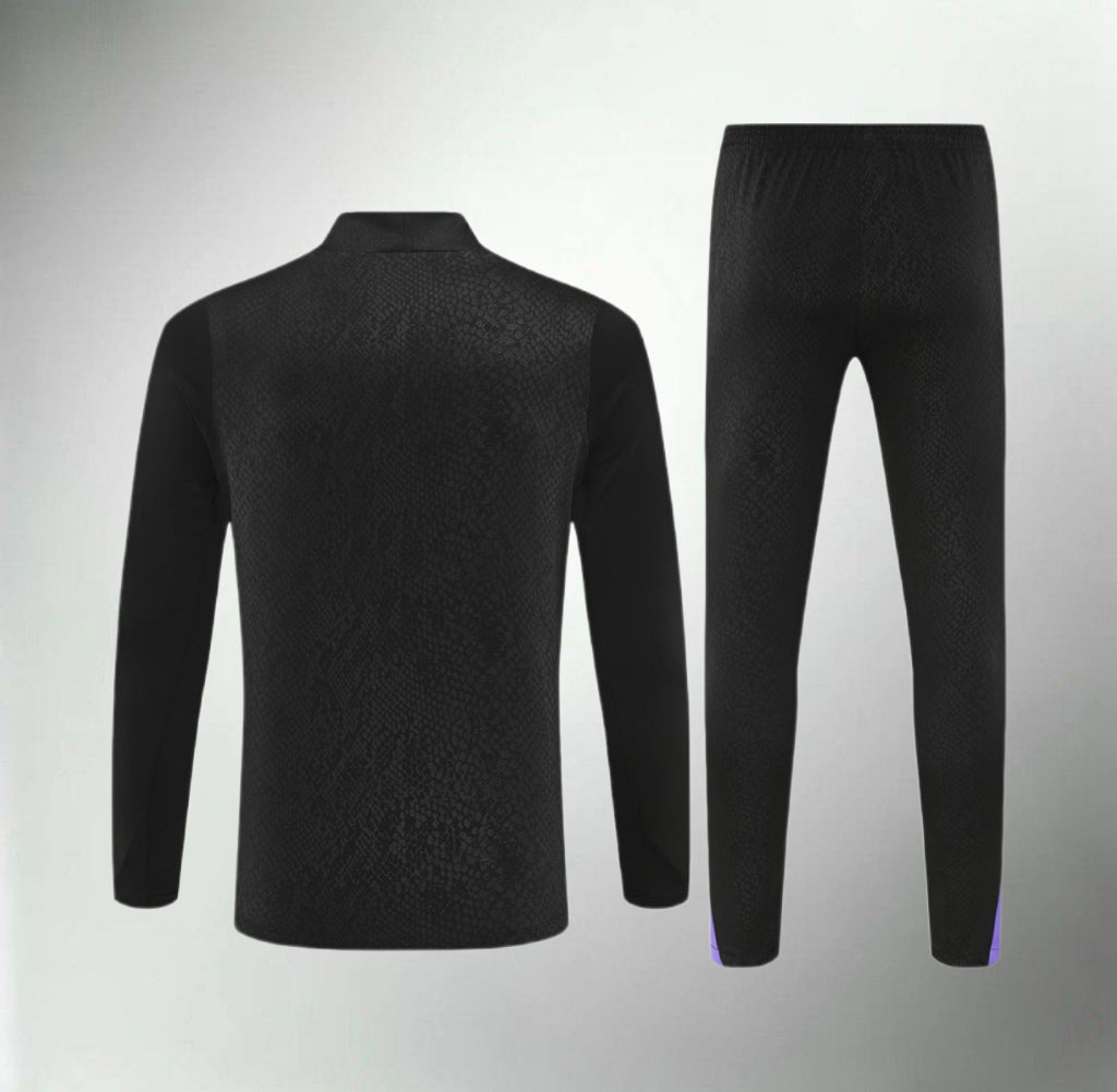 FC Barcelona 25/26 Black/Purple Tracksuit