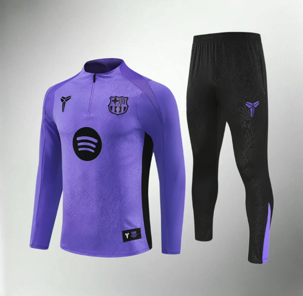 FC Barcelona 25/26 Purple/Black Tracksuit