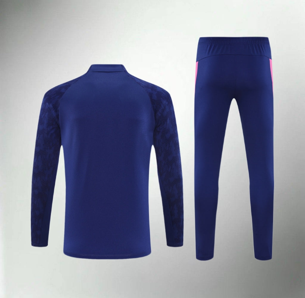 Feyenoord Rotterdam 25/26 Blue/Pink Tracksuit