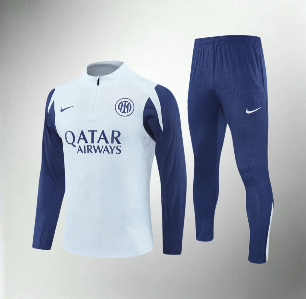 Paris Saint-Germain 25/26 White/Blue Tracksuit