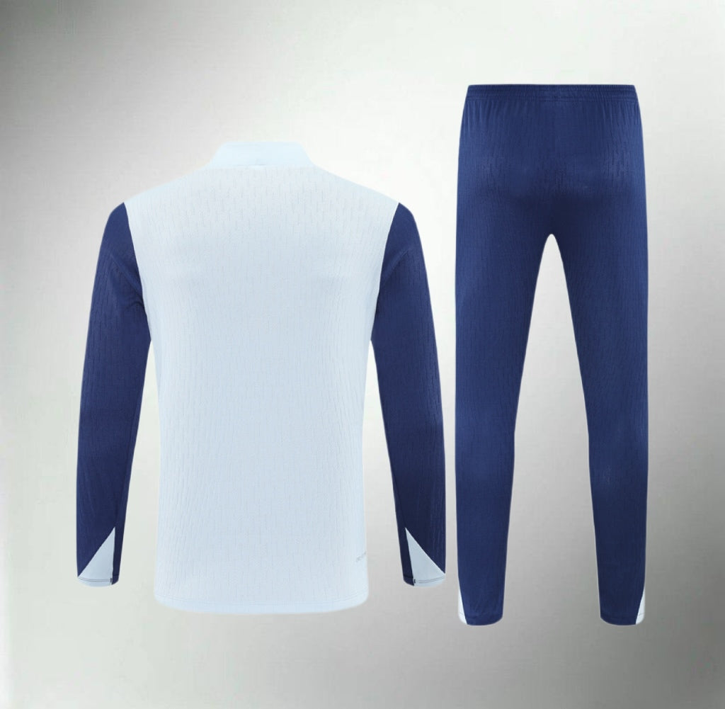 Paris Saint-Germain 25/26 White/Blue Tracksuit