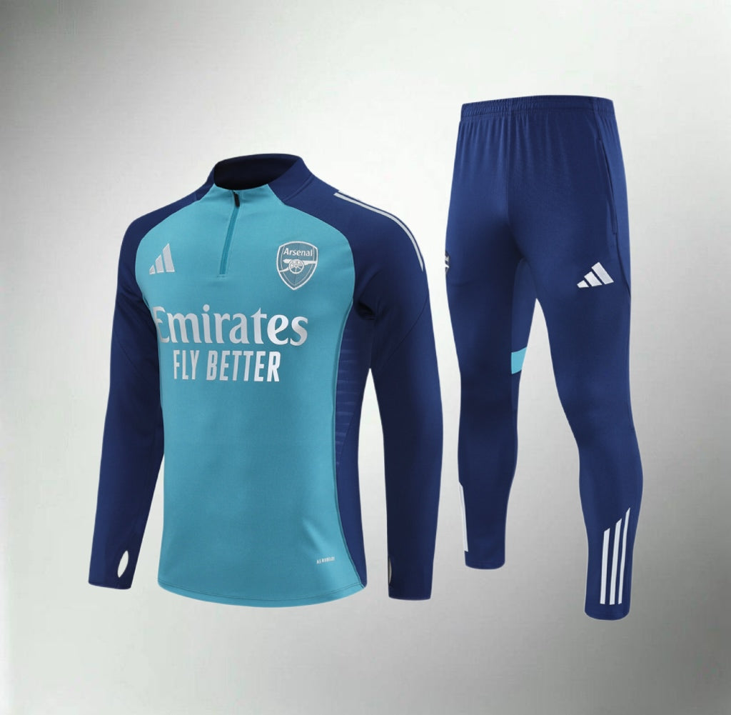 Arsenal 25/26 Turqoise/Blue Tracksuit