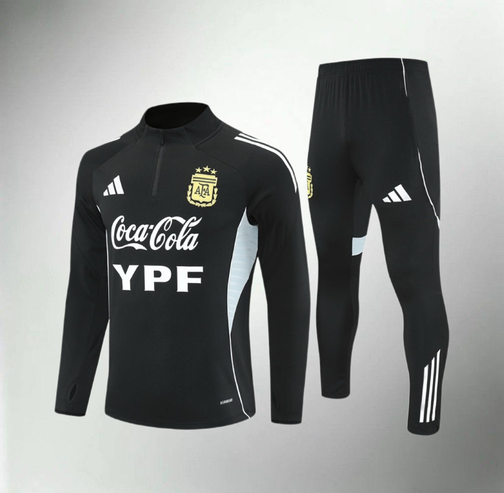 Argentina 25/26 Black Tracksuit
