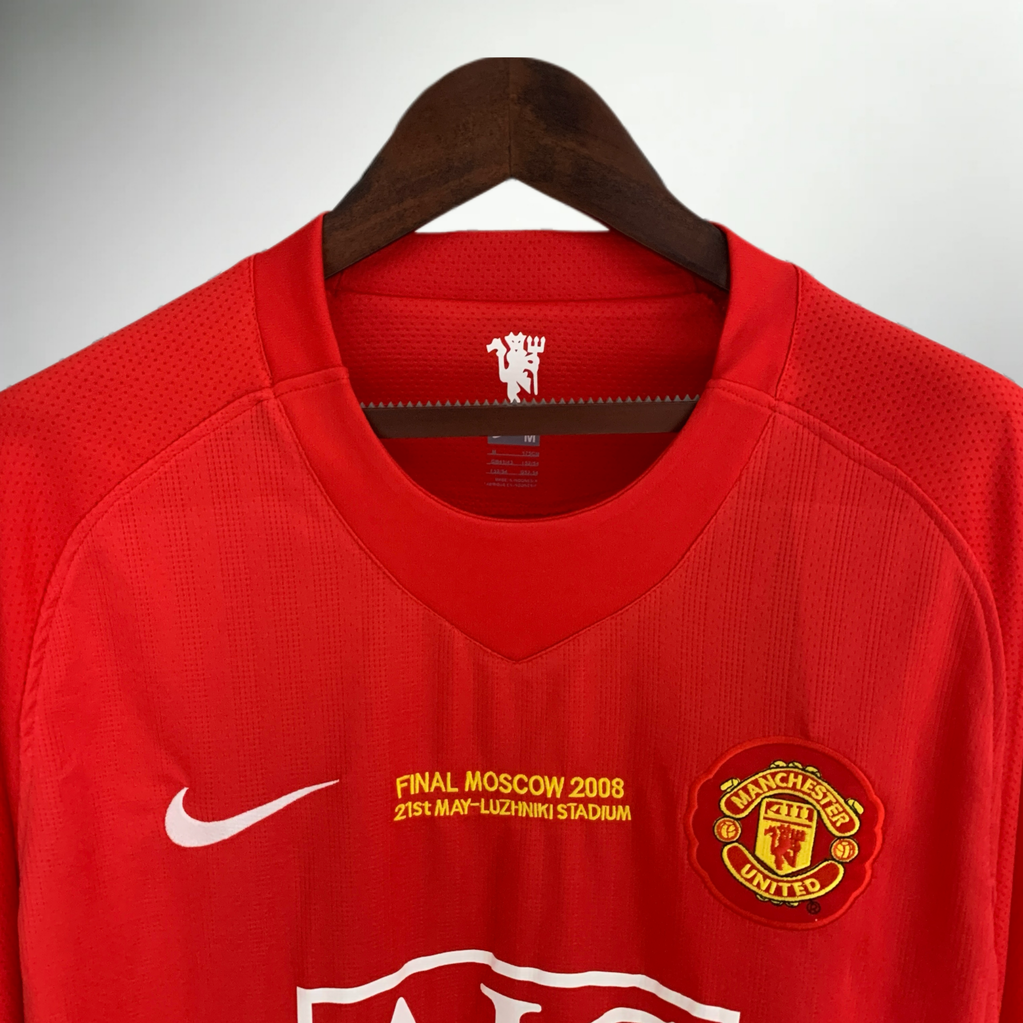 Manchester United 2007-2008 Long Sleeve Home Kit
