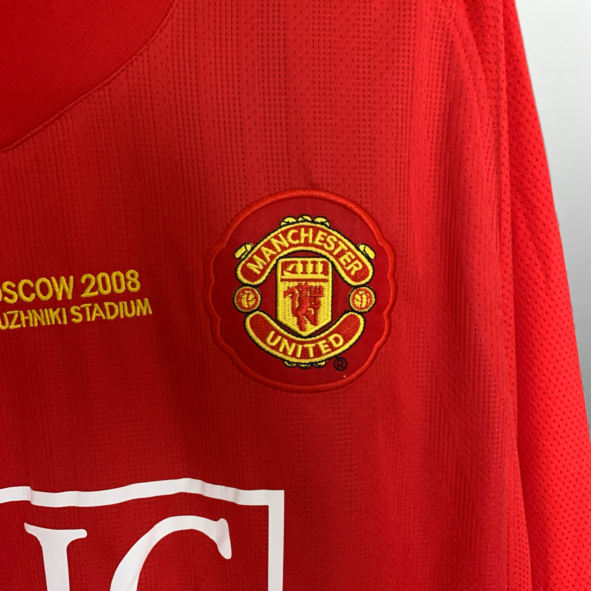 Manchester United 2007-2008 Long Sleeve Home Kit