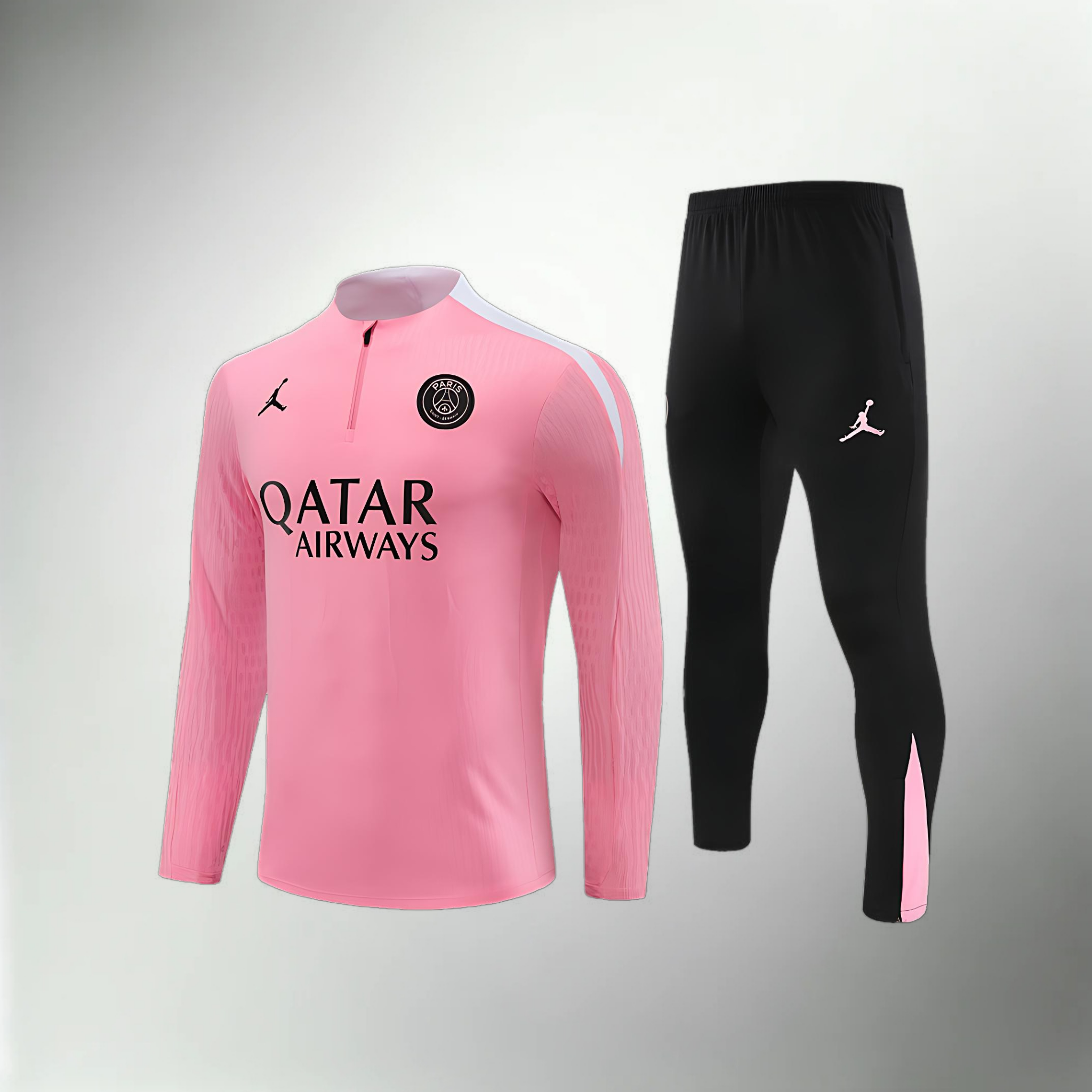 Paris Saint-Germain Half Pink Tracksuit