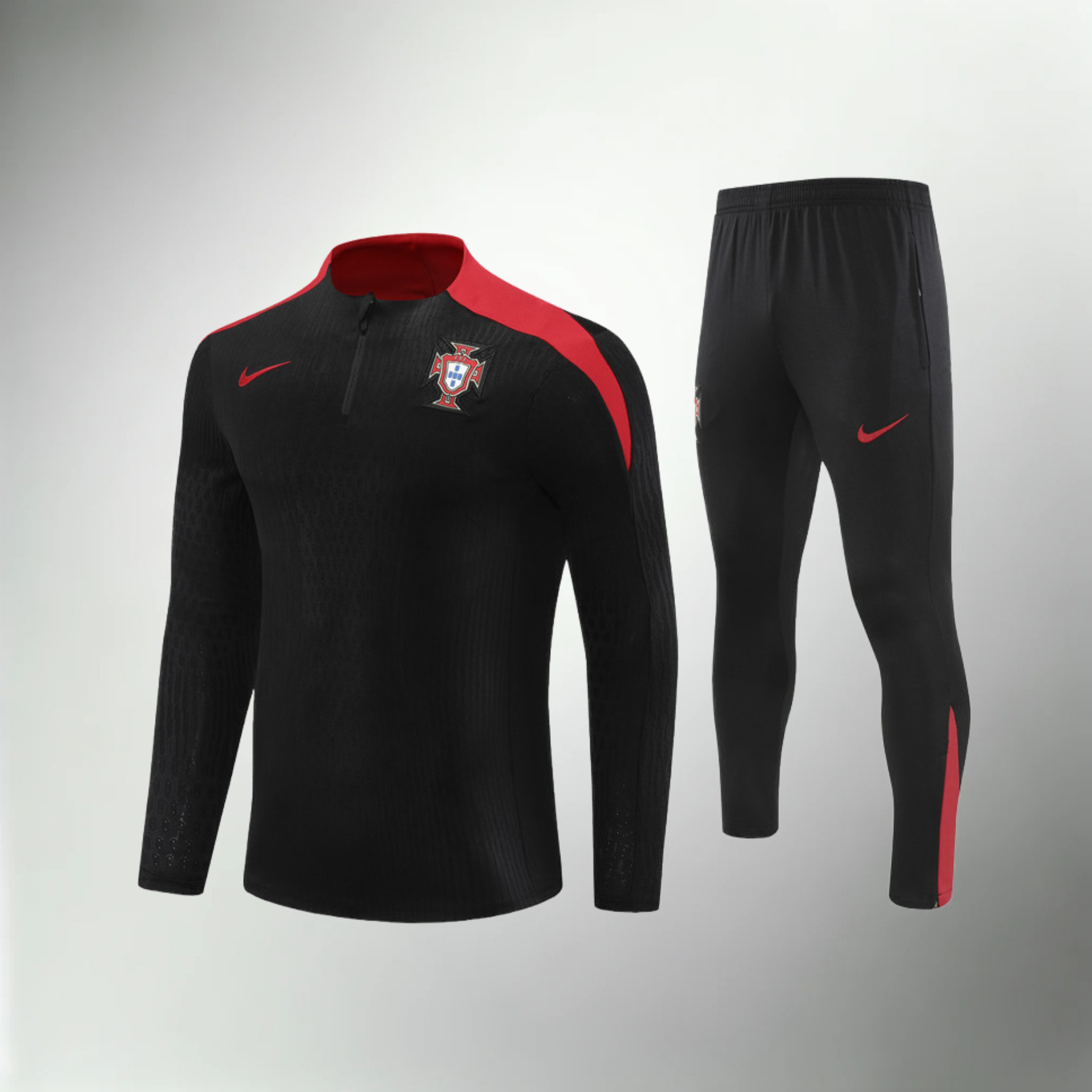 Portugal Black and Red Tracksuit