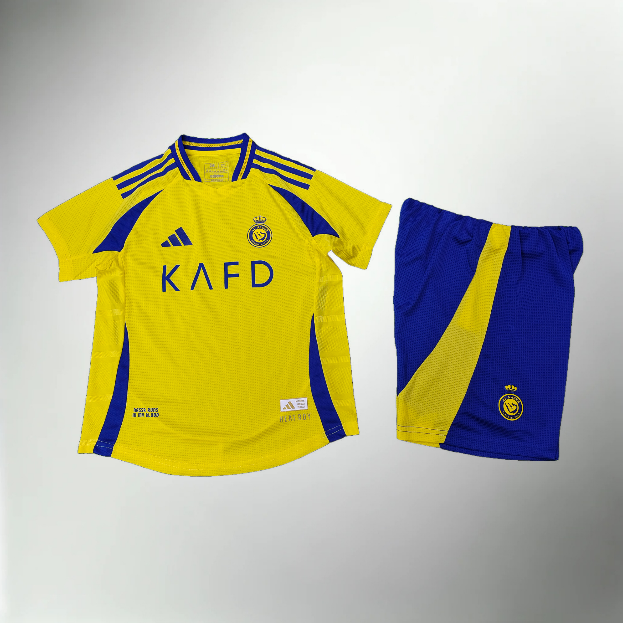 Al Nassar 2024-2025 Home Kit Kids Size
