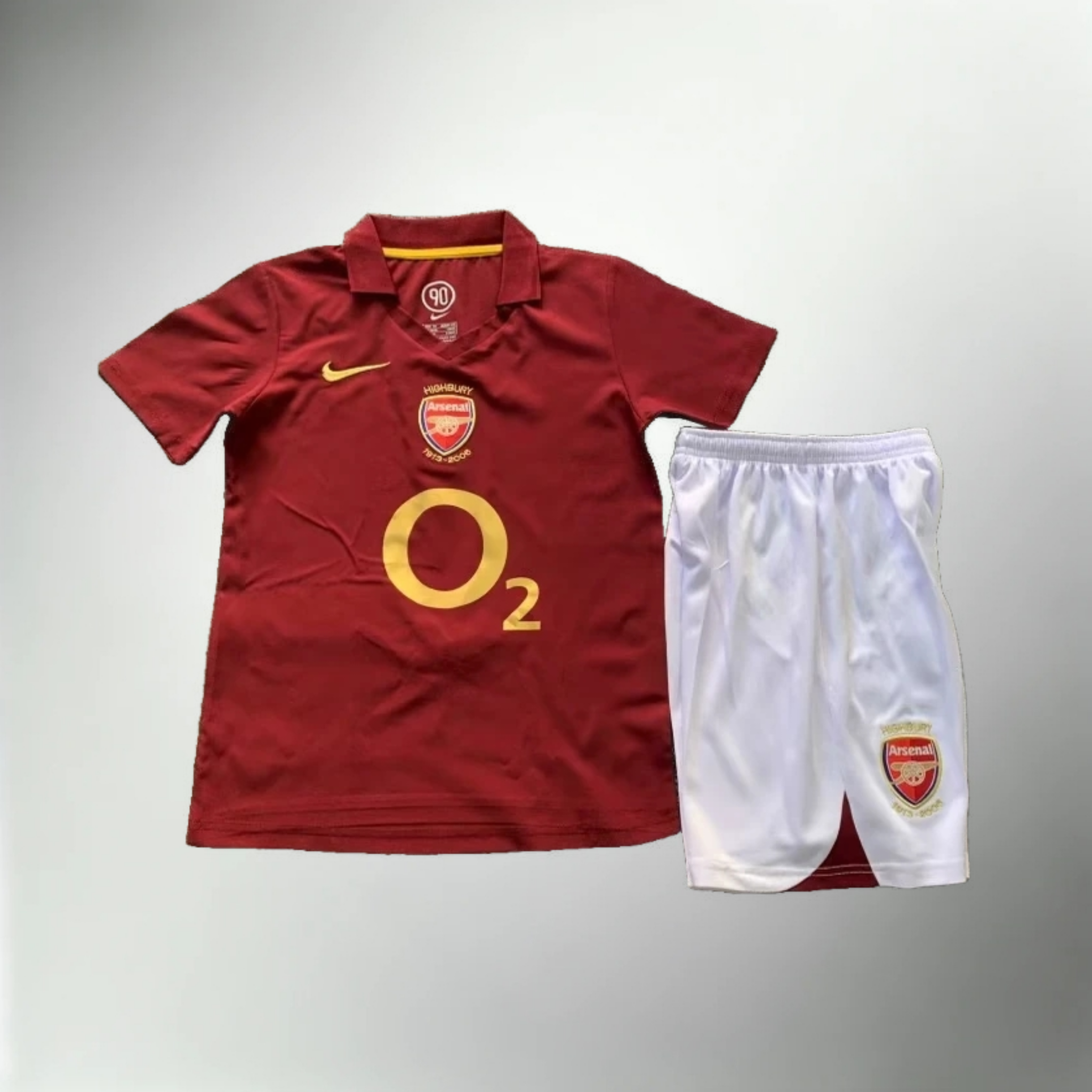 Arsenal 2005-2006 Home Kit Kids Size