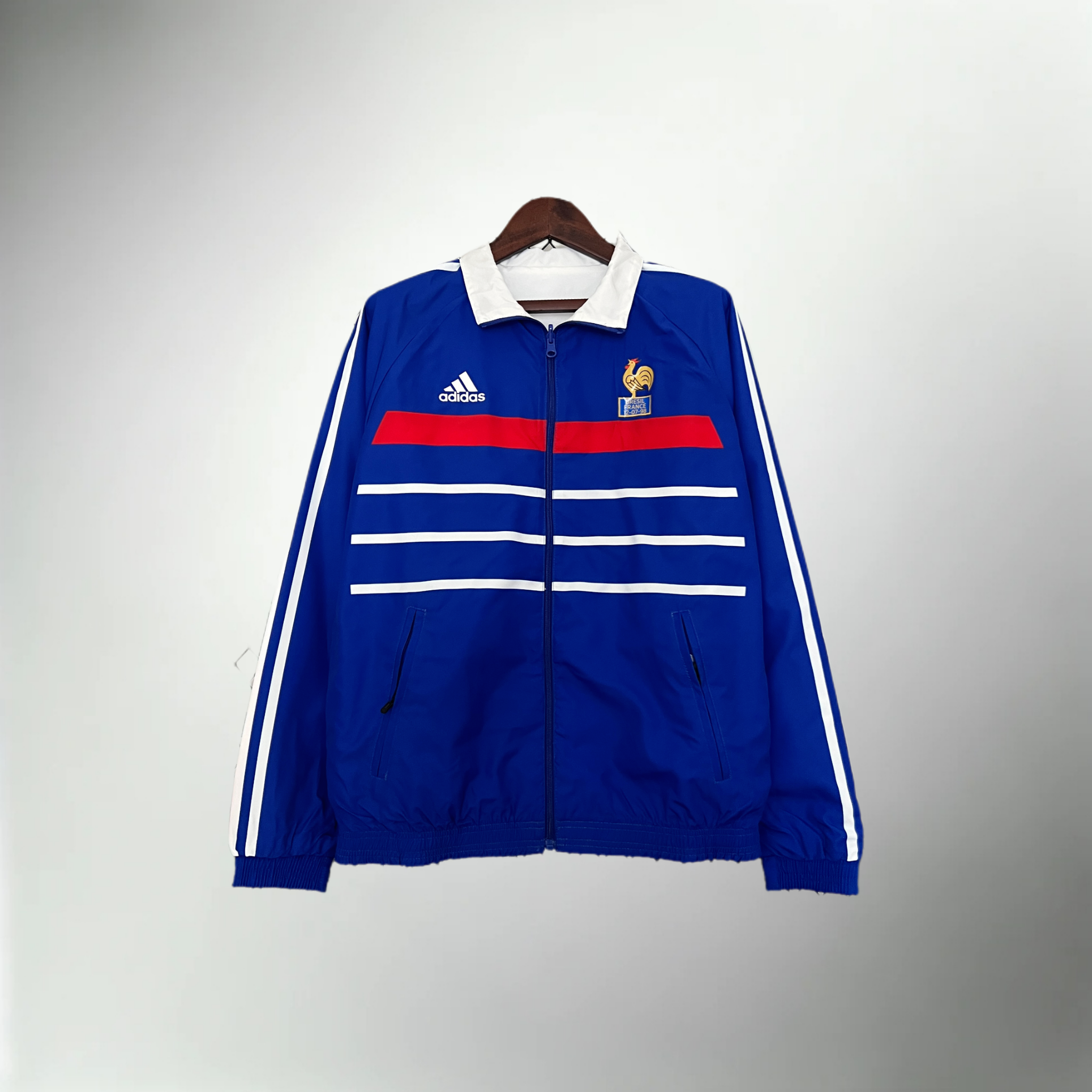 France 1998-1999 Retro Reversible Windbreaker
