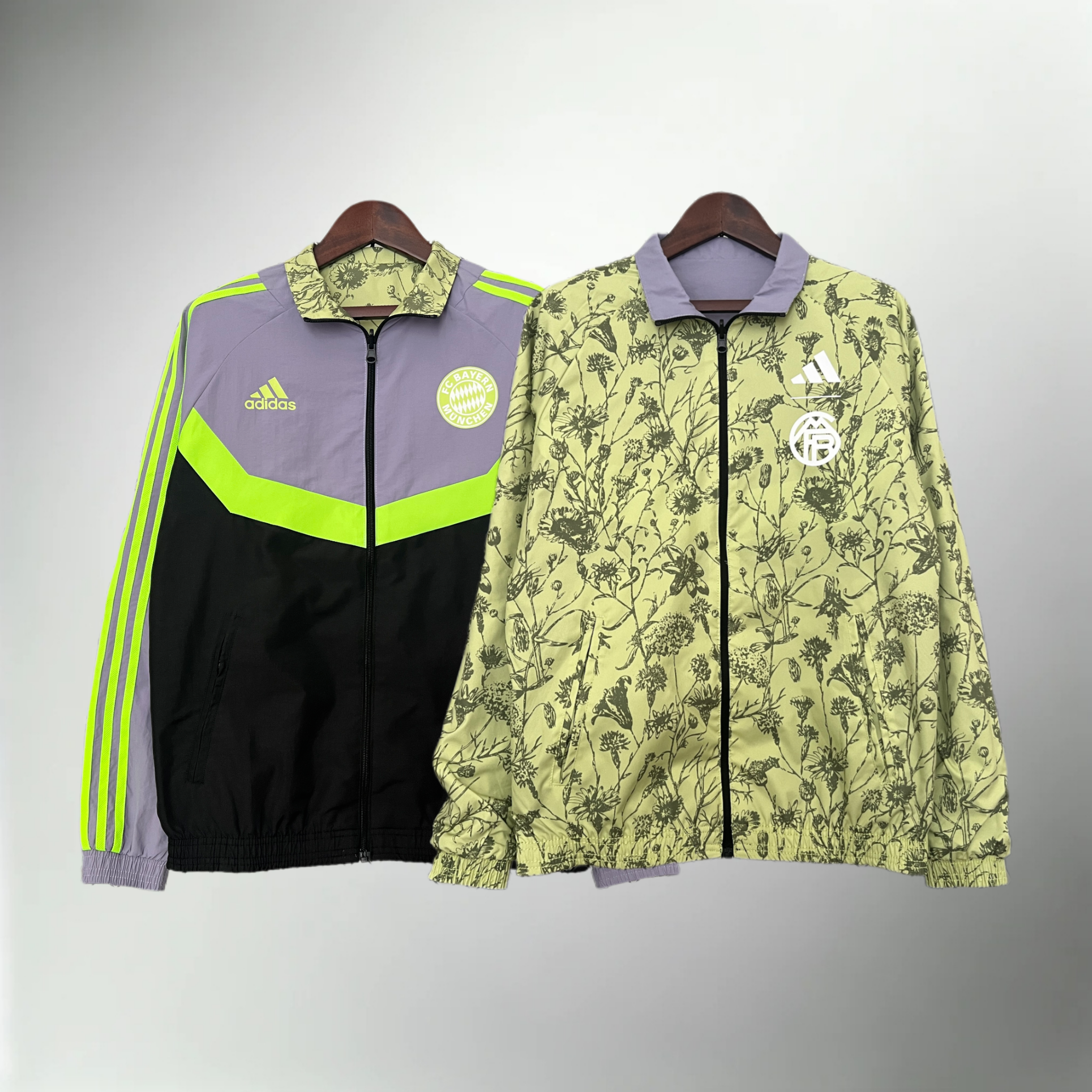 Bayern Munchen "Bavarian Blossom" Reversible Windbreaker
