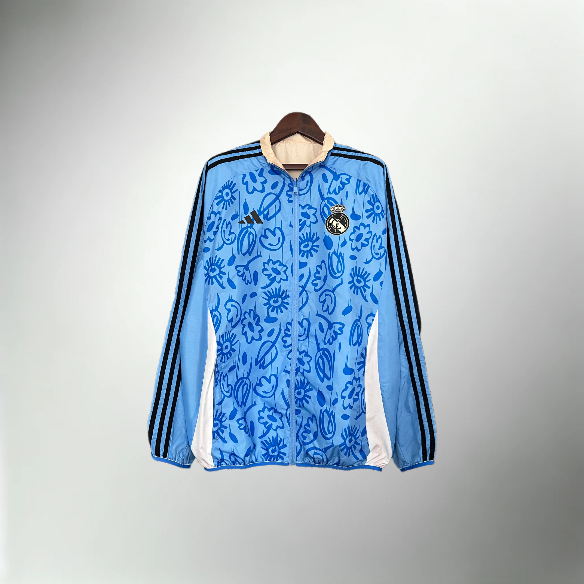 Real Madrid Pre-Match Reversible Windbreaker