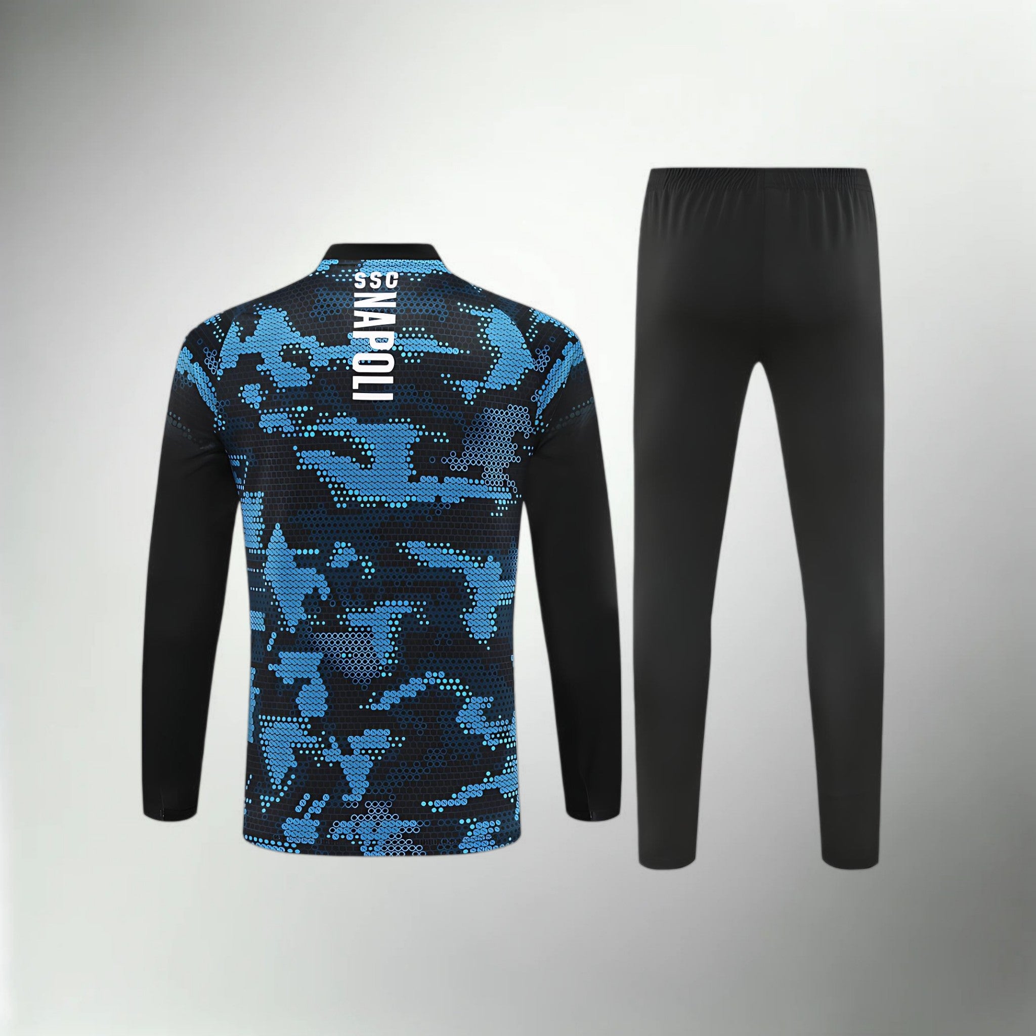 Napoli Black and Blue Tracksuit