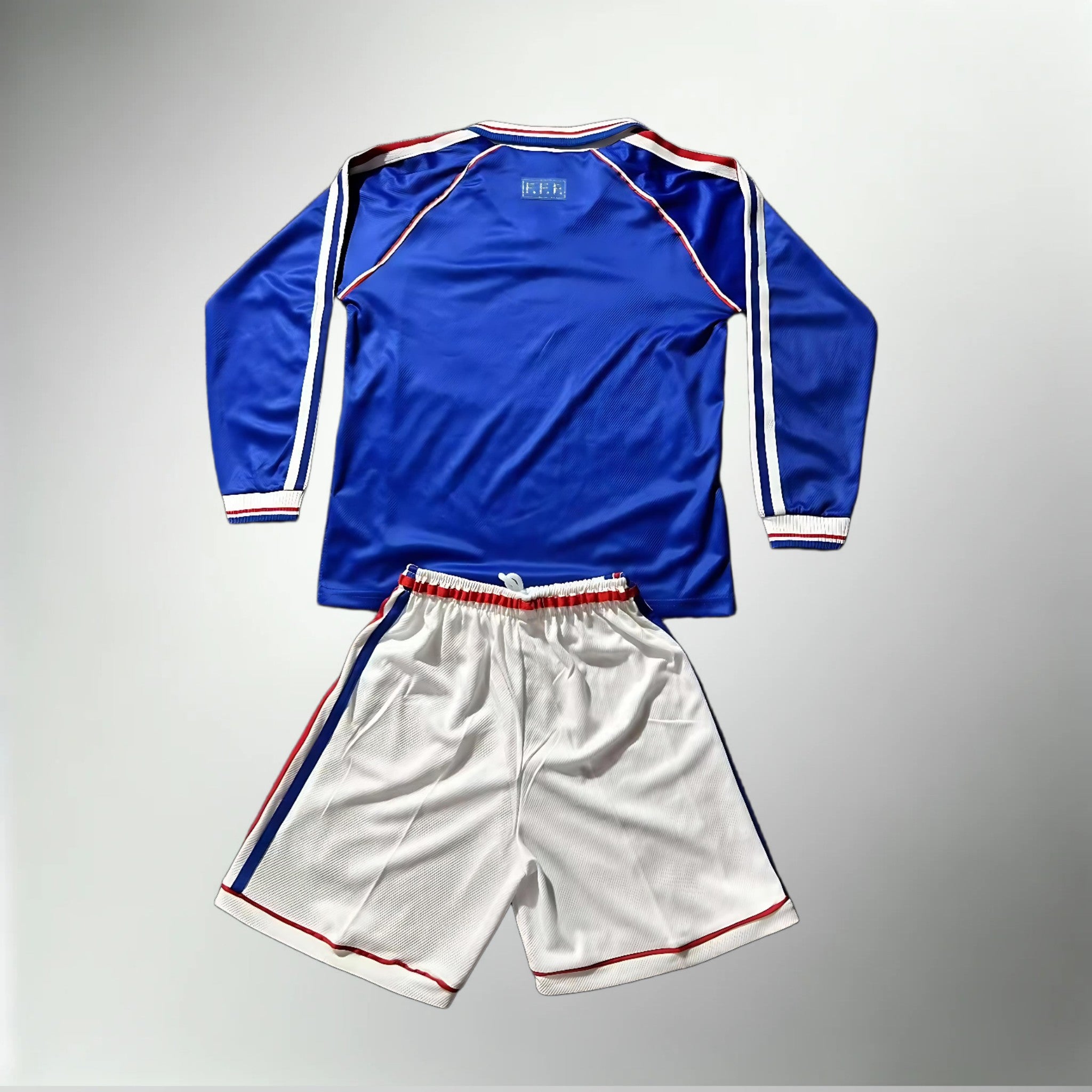 France 1998-2000 Long Sleeve Home Kit Kids Size