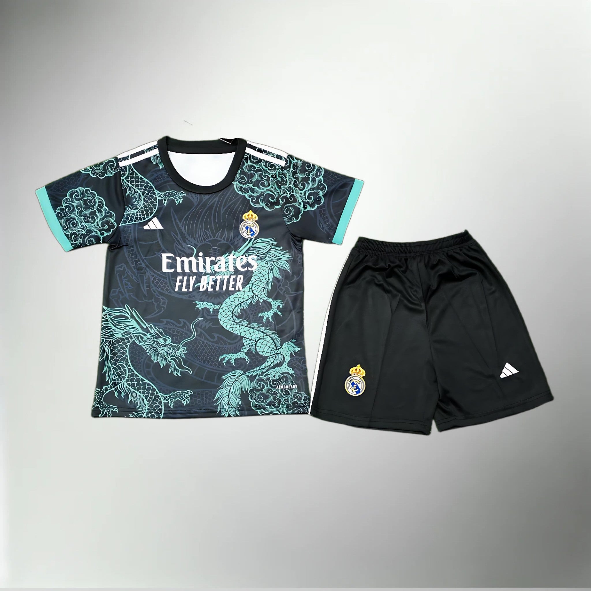 Real Madrid "Jade Dragon" Special Kit Kids Size