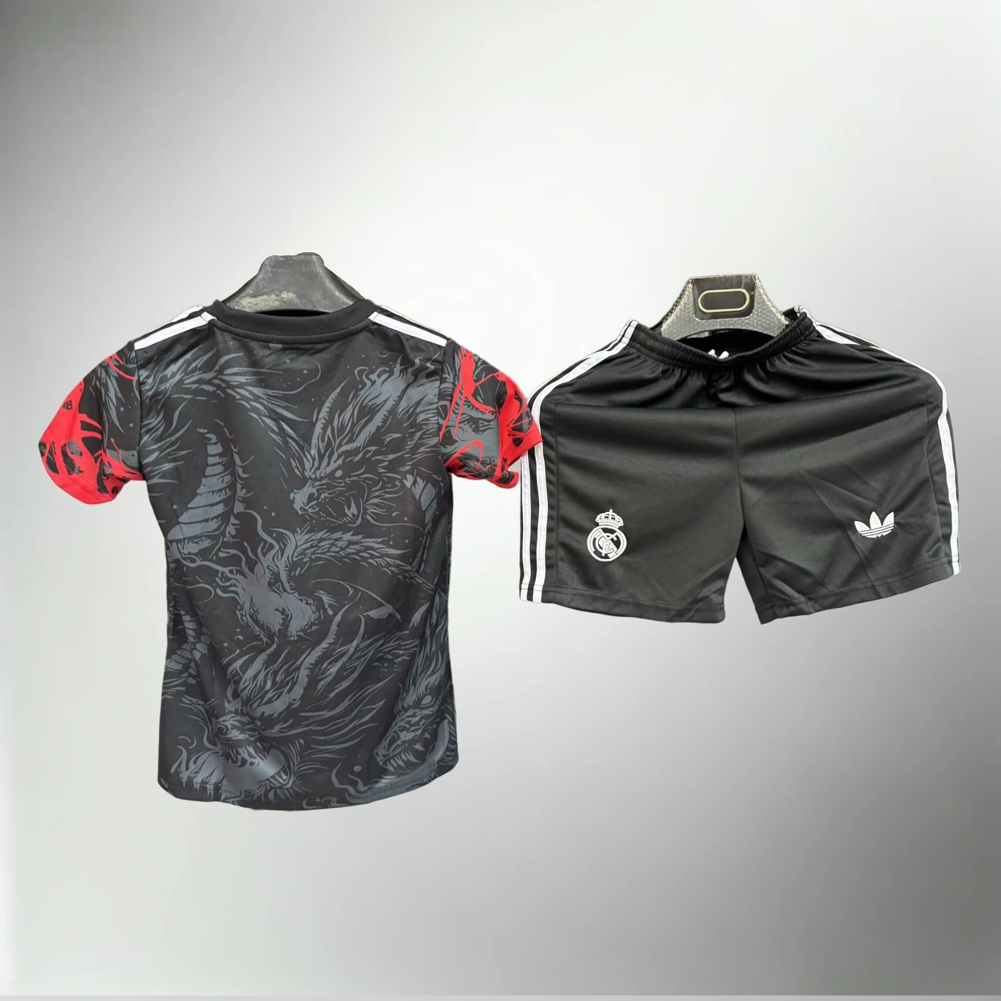 Real Madrid "Crimson Dragon" Special Kit Kids SIze