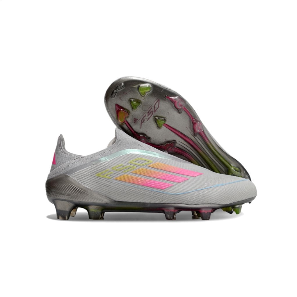 Adidas F50 Elite Laceless Light Gray