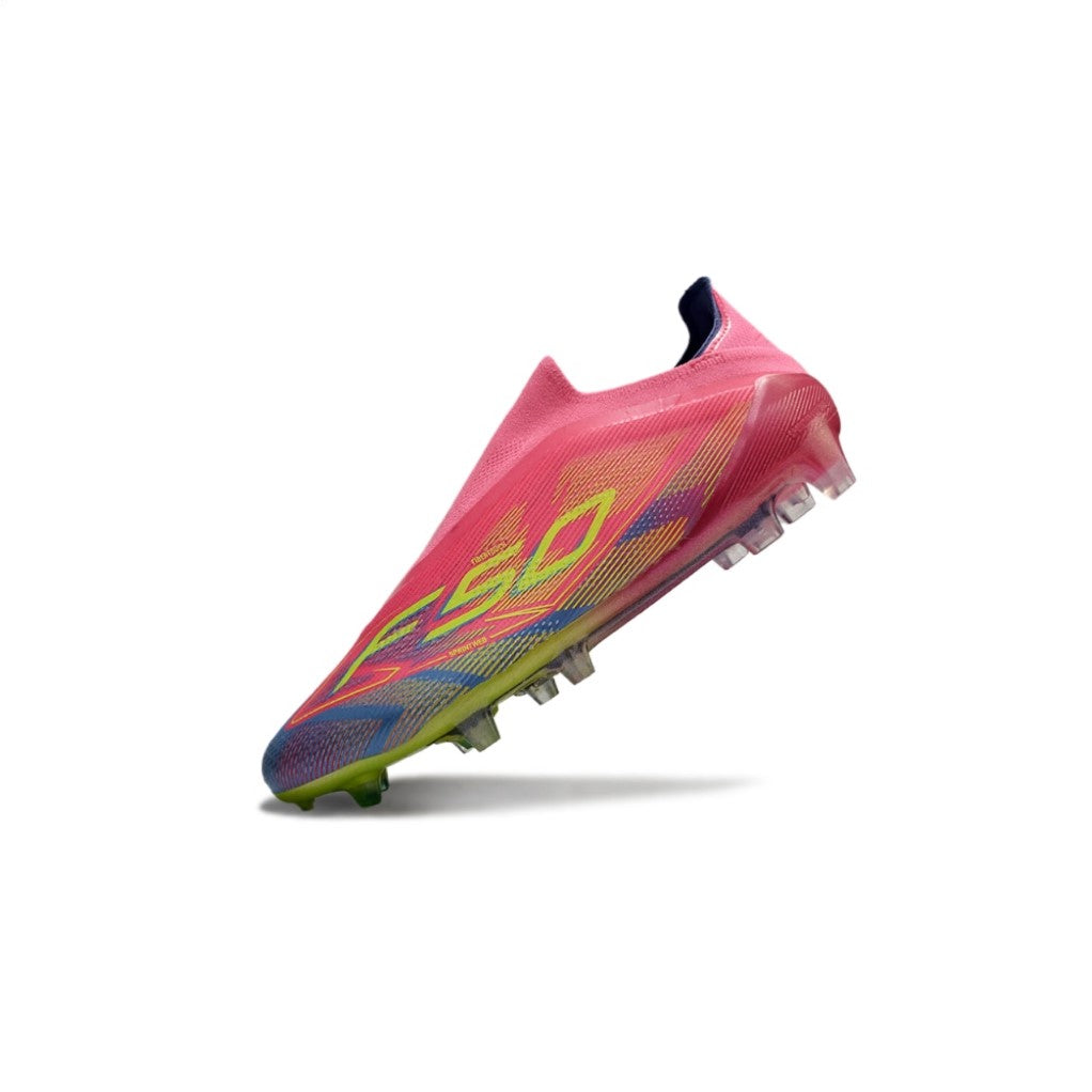 Adidas F50 Elite Laceless Pink/Lime Green