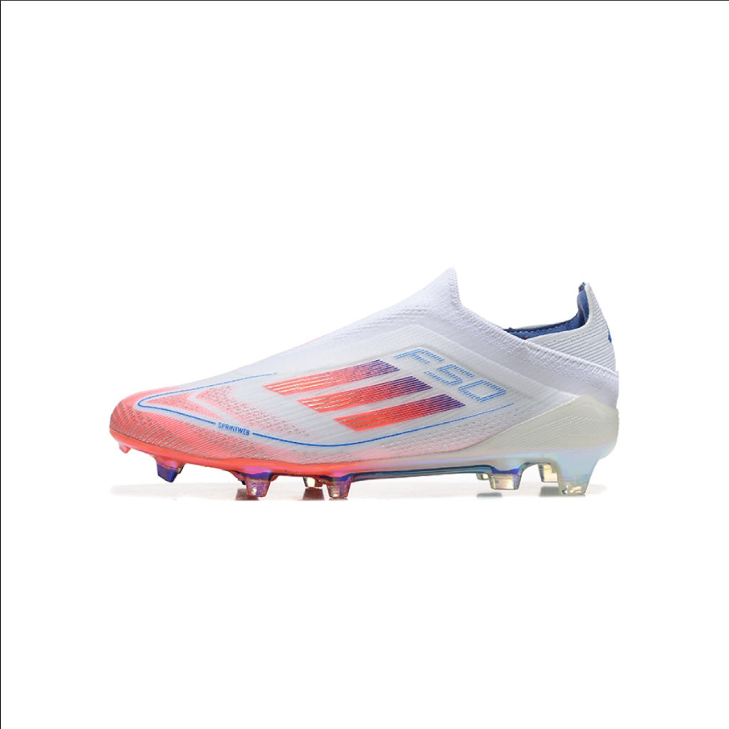 Adidas F50 Elite Laceless Arctic White/Light Rose