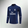 Real Madrid 2016-2017 Blue Retro Training Top