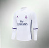 Real Madrid 2016-2017 White Retro Training Top