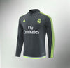 Real Madrid 2015-2016 Gray Retro Training Top