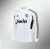 Real Madrid 2011-2012 White Retro Training Top