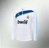 Real Madrid 2009-2010 White Retro Training Top