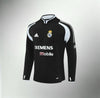 Real Madrid 2004-2005 Black Retro Training Top